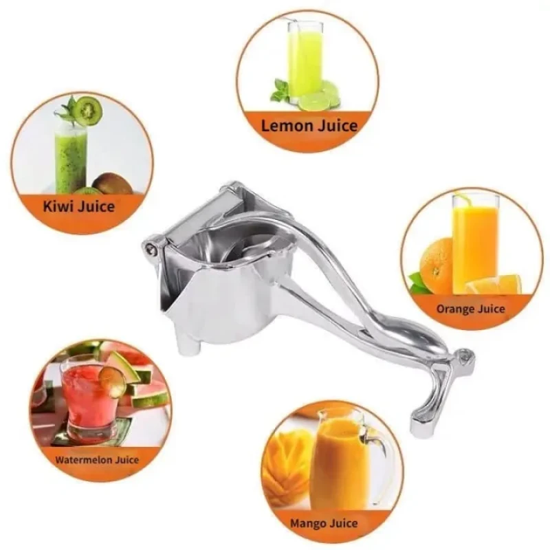 Multifunctional Aluminum Alloy Lemon Juicer Manual Pomegranate Juice Squeezer Pressure Lemon Sugar Cane Juice Kitchen Fruit Tool High Quality