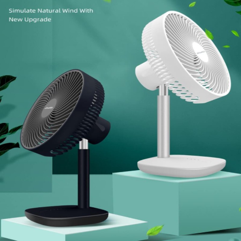 Awei F29 Mini Rechargeable Fan Desktop Oscillating Fan.