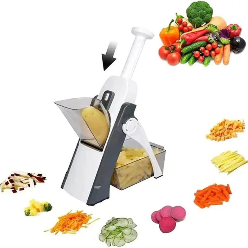 5-In-1 Vegetable Cutter & Slicer