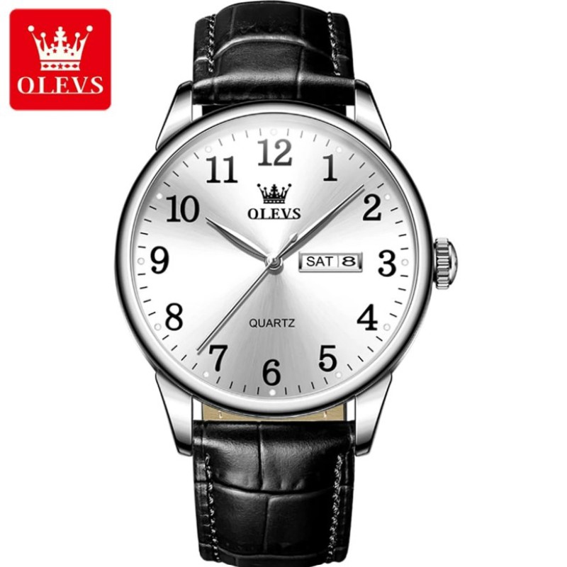 Watch Brand Fashion Private Label Watches Belt High Quality Quartz Watch Dial White Black Leather