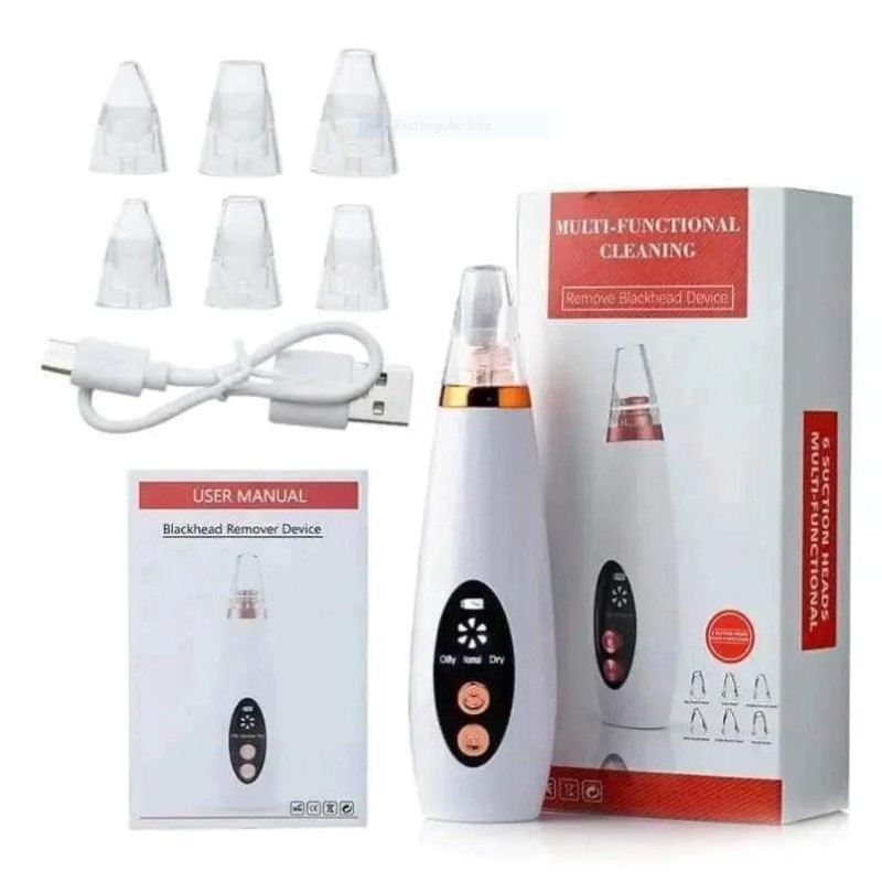 Blackhead Remover 6 In 1 Rechargeable